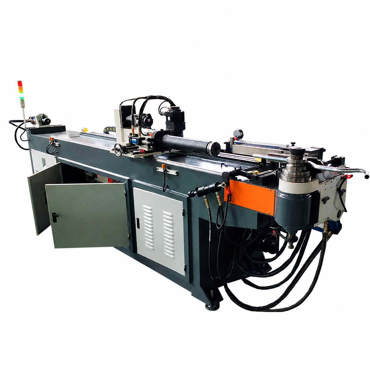 Двухосевой гидравлический трубогиб с ЧПУ DW38CNC-2A-1S