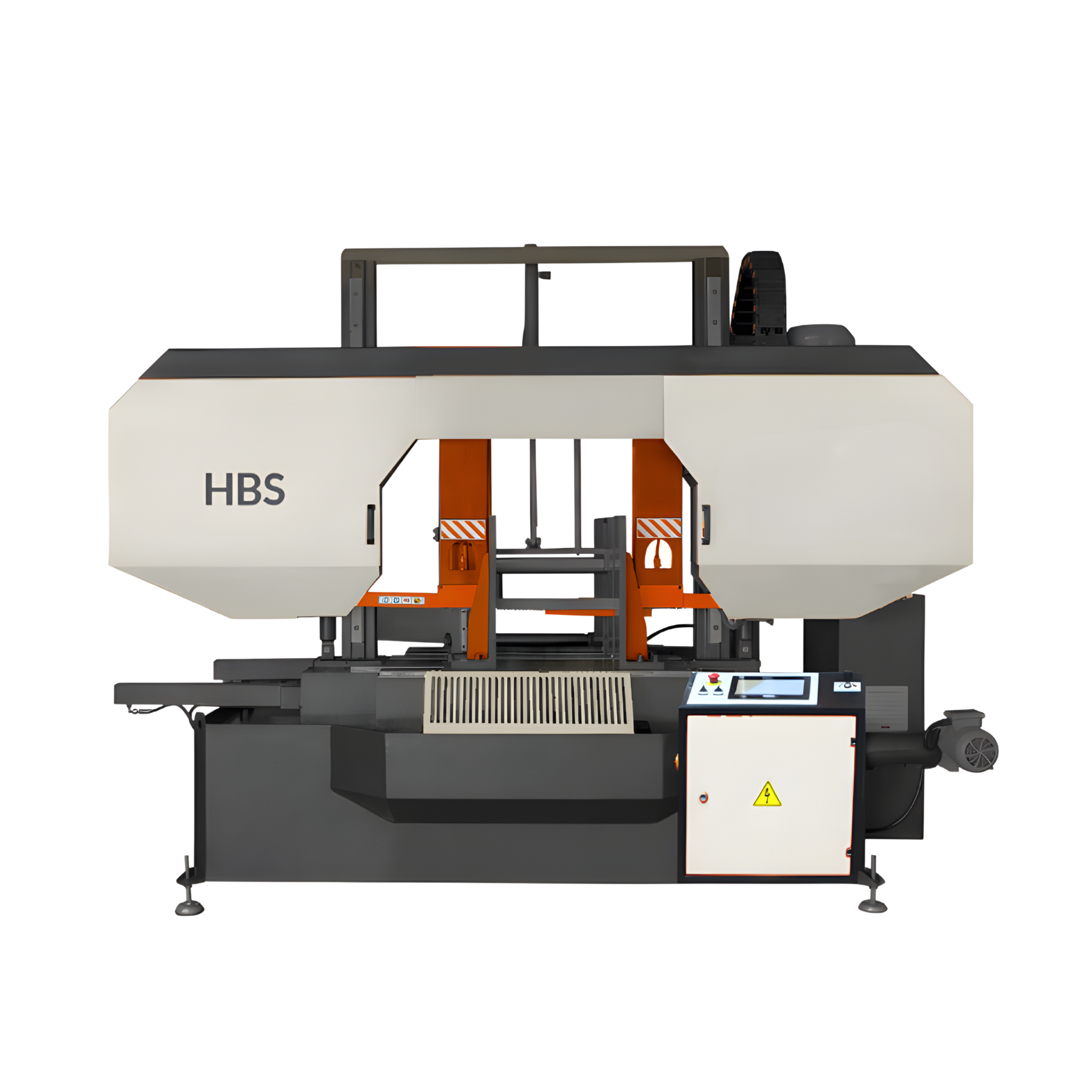 Автоматический двухколонный ленточнопильный станок HBS-450AV ANC servo