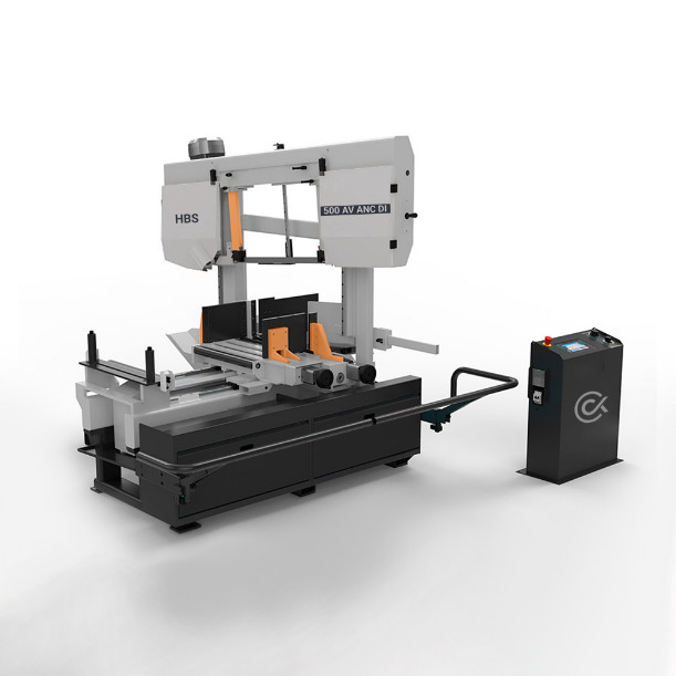 Двухколонный автоматический ленточнопильный станок HBS-500AV ANC DI с поворотом до 60˚