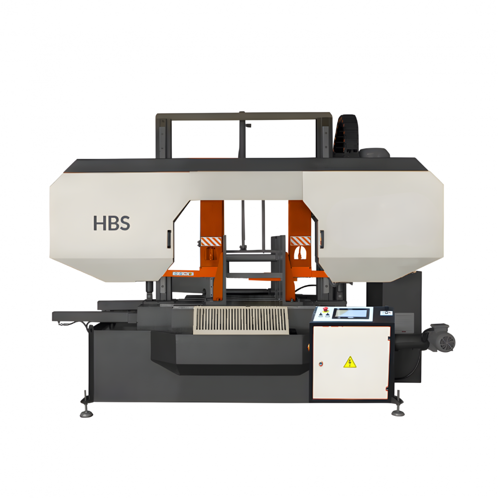 Автоматический двухколонный ленточнопильный станок HBS-450AV ANC servo