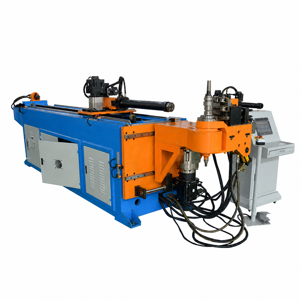 Четырёхосевой сервотрубогиб DW50CNC-4A-2S