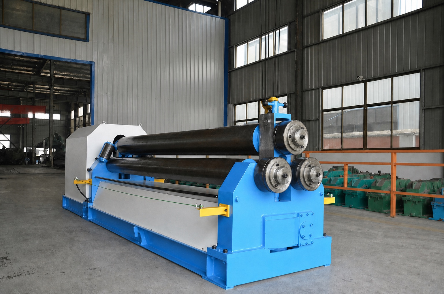 Трёхвалковые вальцы ROLL W11-12×2000