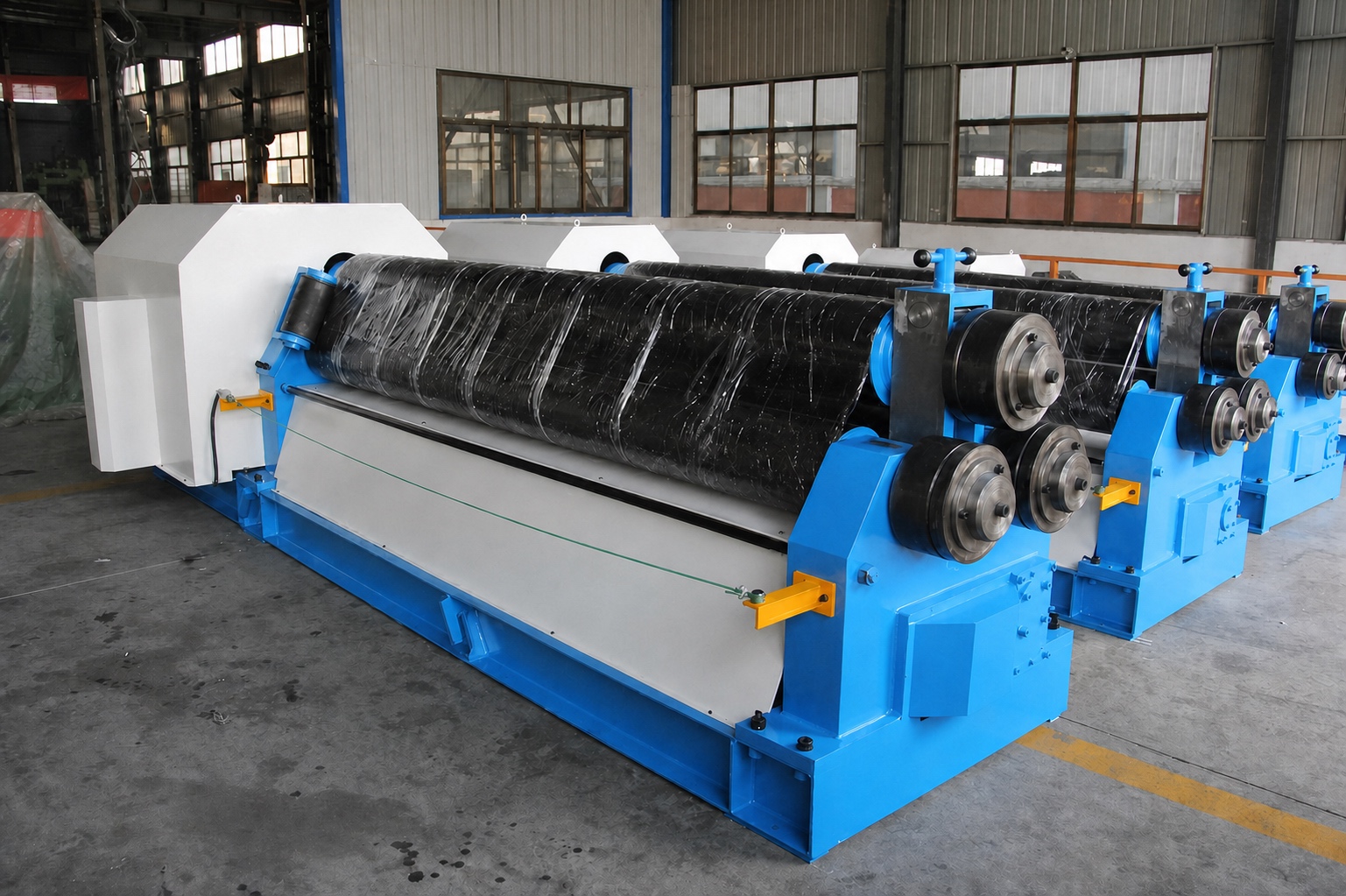 Трёхвалковые вальцы ROLL W11-12×2000