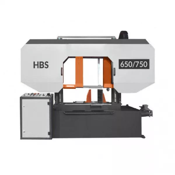 Двухколонный полуавтоматический ленточнопильный станок HBS-650/750