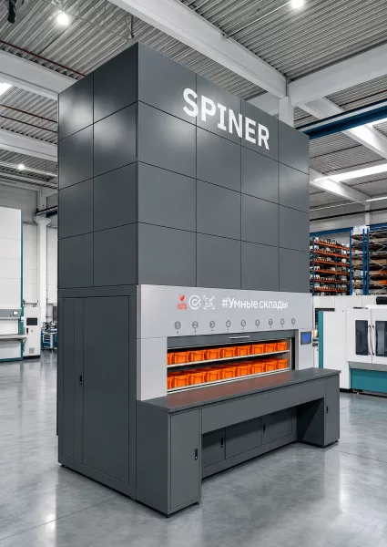 Автоматизированные стеллажи карусельного типа Spiner HWH 200.28