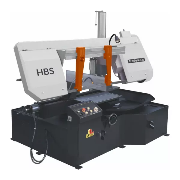 Ленточнопильный станок HBS-450/600DI с поворотной рамой до 45˚