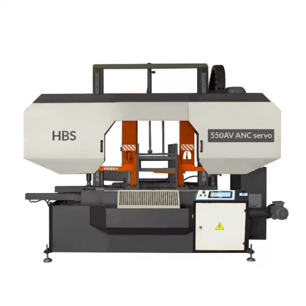 Автоматический двухколонный ленточнопильный станок HBS-550AV ANC servo